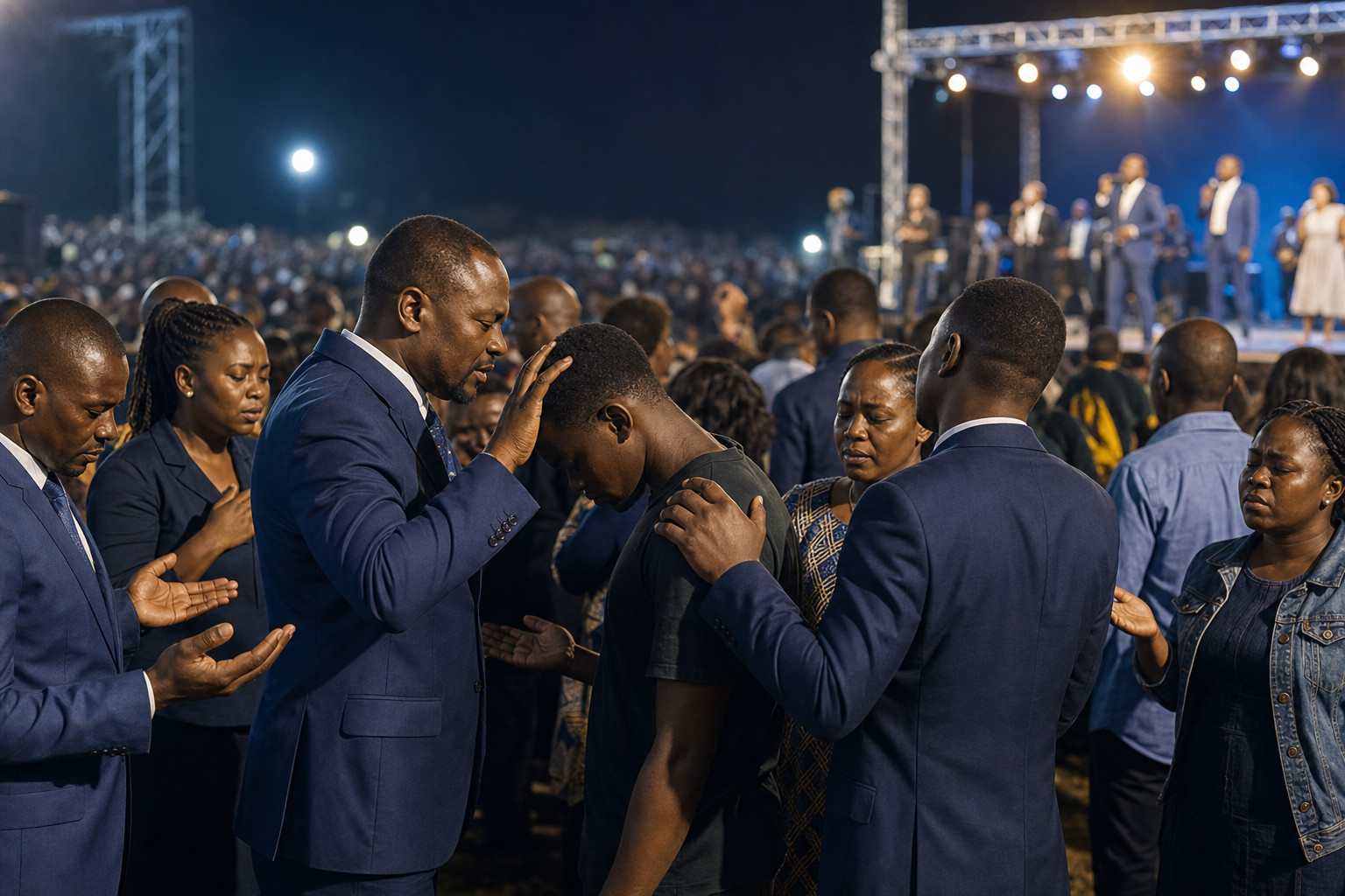Altar prayer — apostolic impartation